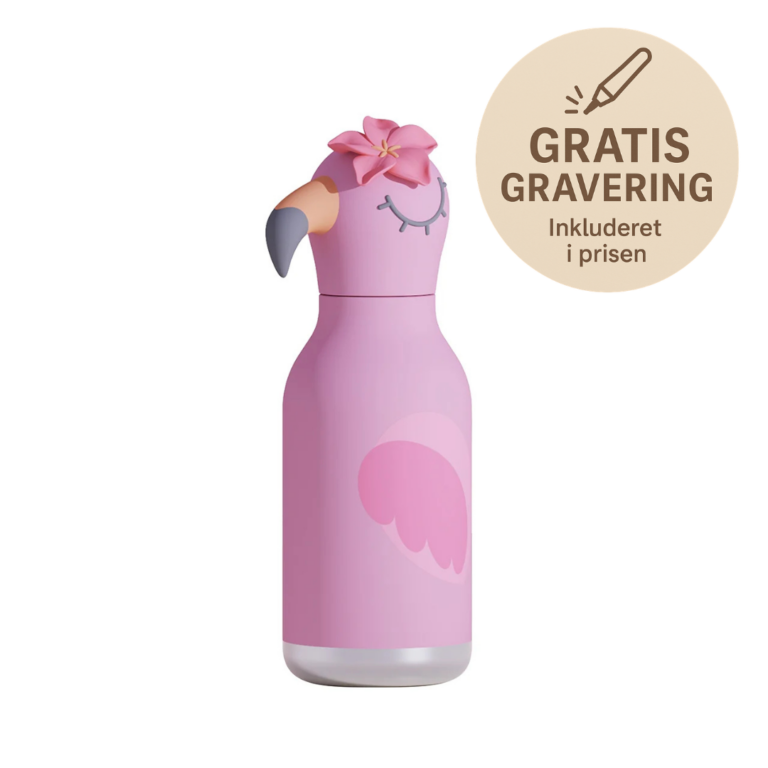 Asobu Termoflaske - Bestie, 460 ml - Flamingo