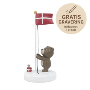 Bordflag - Bamse med Mus