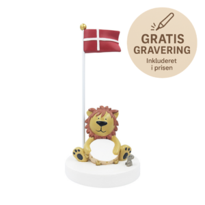 Bordflag - Løve med Tamburin