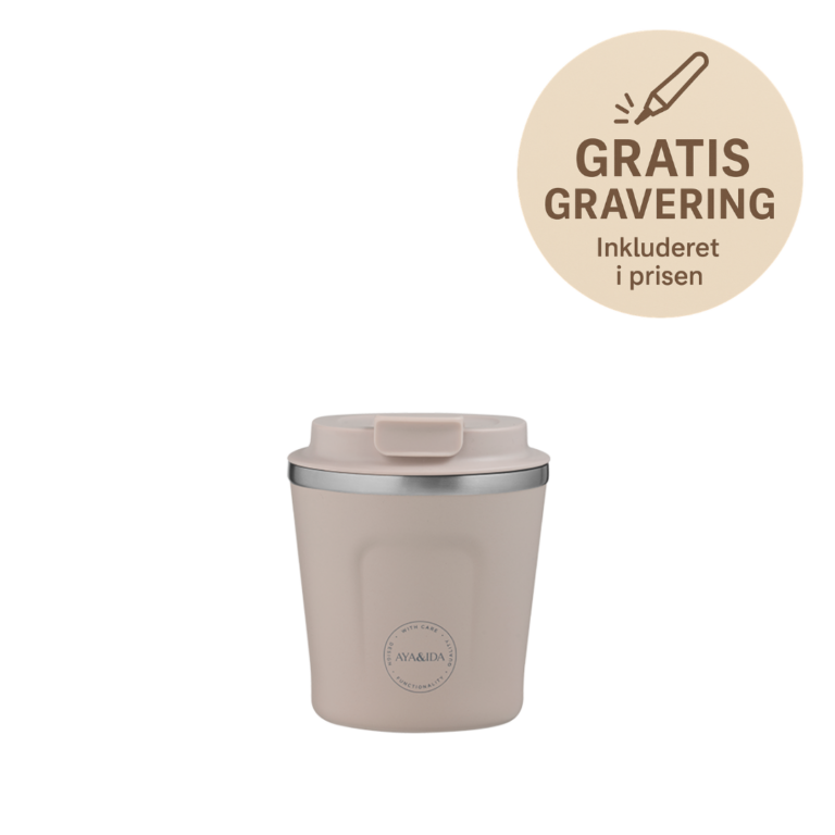 CUP2GO 240 ml, Cream Beige