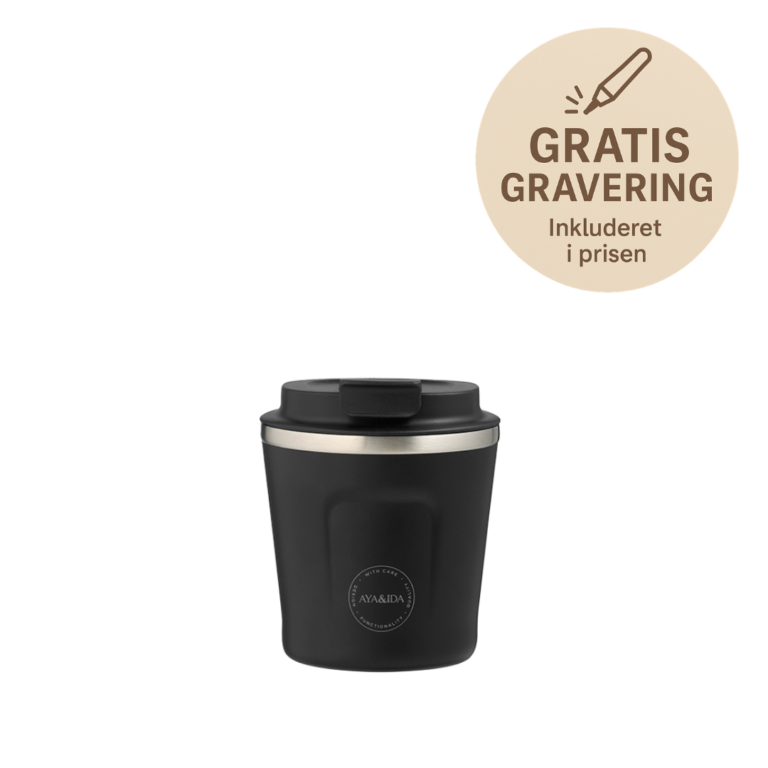 CUP2GO 240 ml, Matte Black