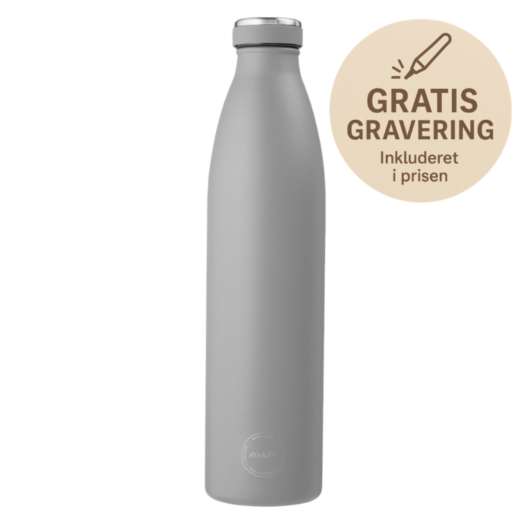Drikkeflaske 1000 ml, Light Grey