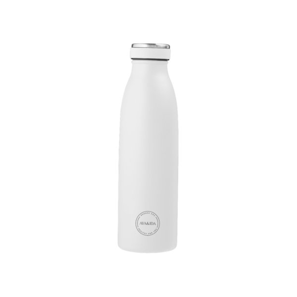 Drikkeflaske 500 ml, Winter White