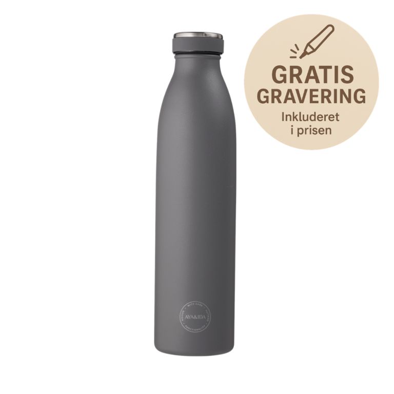 Drikkeflaske 750 ml, Dark Grey