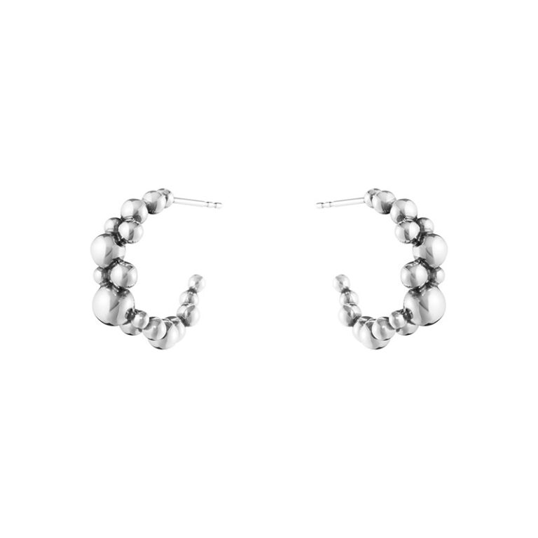 Georg Jensen Moonlight Grapes øreringe 551s i sølv