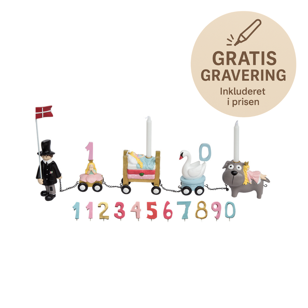 HC Andersen, pige - Fødselsdagstog