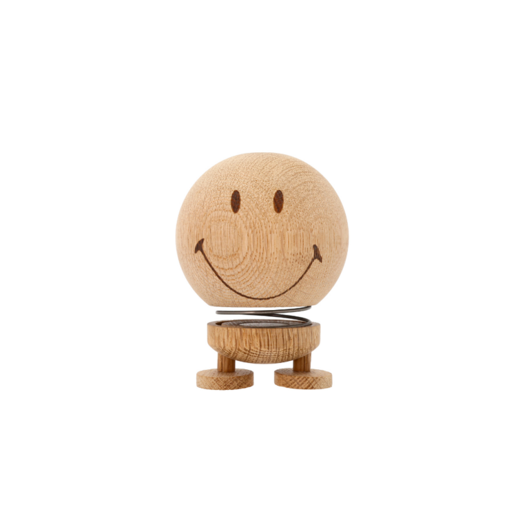 Hoptimist Smiley, Oak - Medium