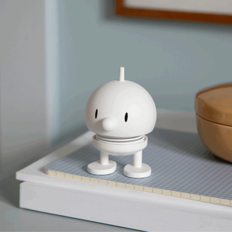 Hoptimist Soft Bumble White - Small