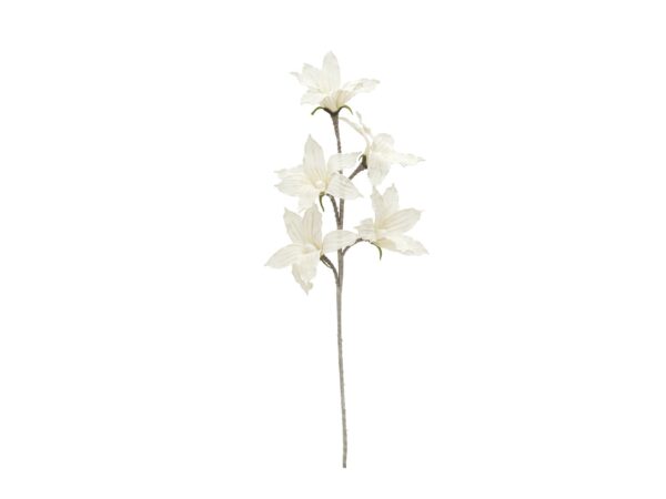 Kunstig Clematis Gren, hvid, 100 cm