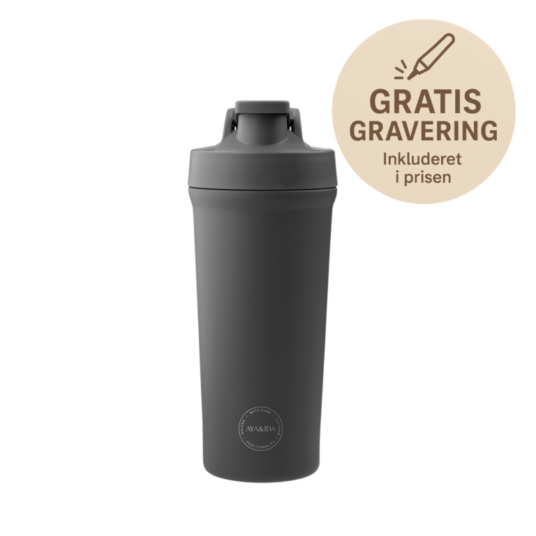 Shaker Drikkedunk 750 ml, Dark Grey