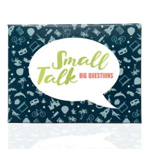 Small Talk Big Questions Blå